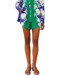 FARM Rio Farm Rio Linen-Blend Soft Garden Short