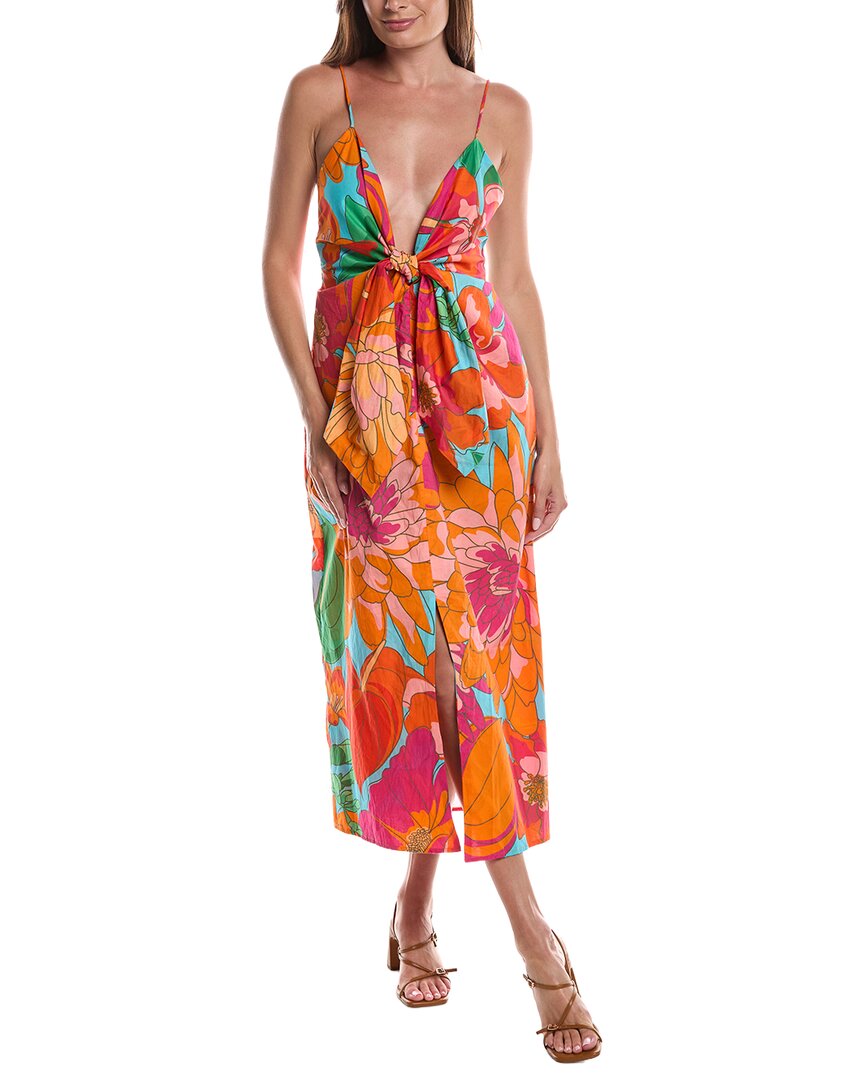 FARM Rio Farm Rio Spring Affair Midi Dress