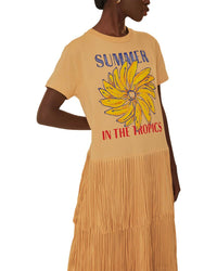 FARM Rio Farm Rio Summer In The Tropics Fringe Dress