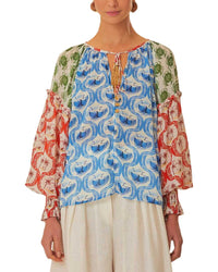 FARM Rio Farm Rio Summer Mix Multicolor Blouse