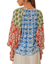 FARM Rio Farm Rio Summer Mix Multicolor Blouse