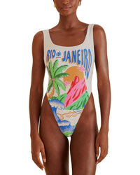 FARM Rio Farm Rio Carioca Posters Basic One-Piece