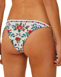 FARM Rio Farm Rio Flower Tapestry Tie Side Bikini Bottom
