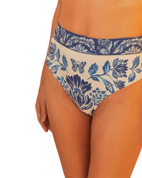 FARM Rio Farm Rio Delicate Tapestry High Waist Bikini Bottom