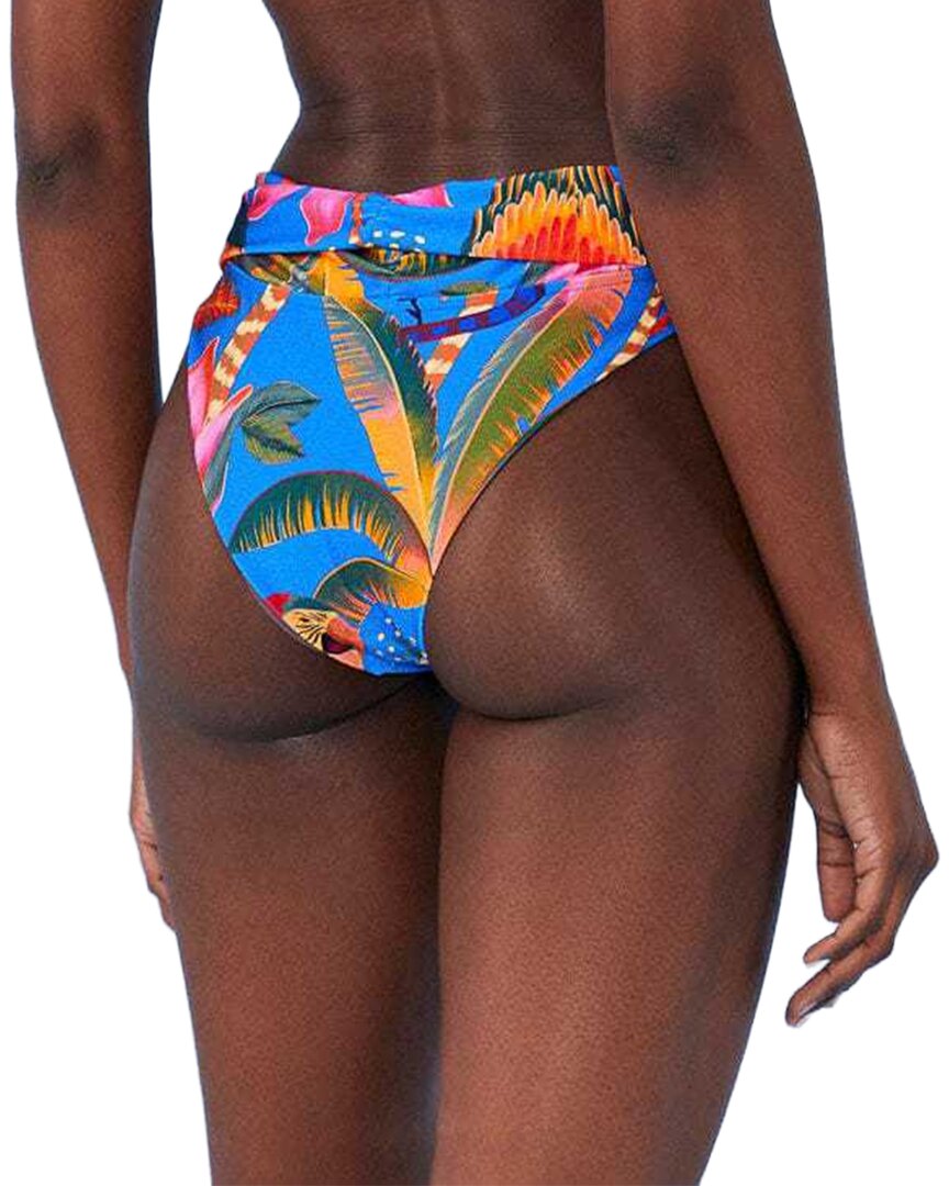 FARM Rio Farm Rio Macaw Party Crochet Bikini Bottom