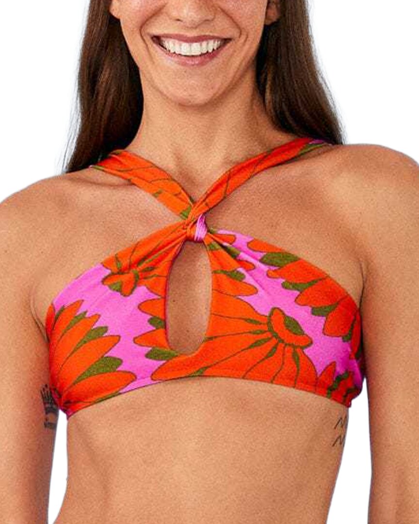 FARM Rio Farm Rio Copabanana Pink Bikini Top
