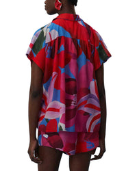 FARM Rio Farm Rio Watercolor Floral Shirt
