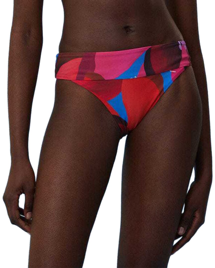 FARM Rio Farm Rio Watercolor Floral Full Cut Bikini Bottom