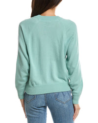 Forte Cashmere Forte Cashmere Rib Trim Cashmere Sweatshirt