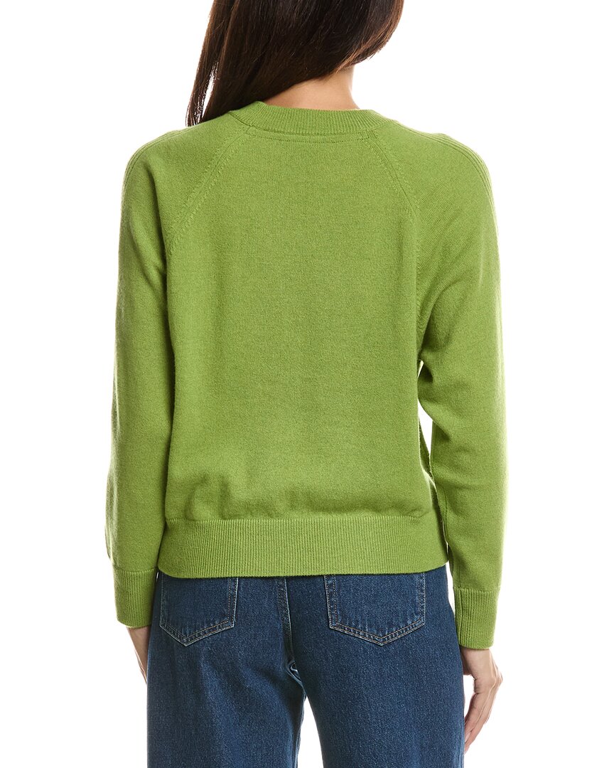 Forte Cashmere Forte Cashmere Rib Trim Cashmere Sweatshirt