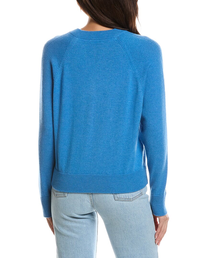 Forte Cashmere Forte Cashmere Rib Trim Cashmere Sweatshirt
