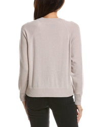 Forte Cashmere Forte Cashmere Rib Trim Cashmere Sweatshirt
