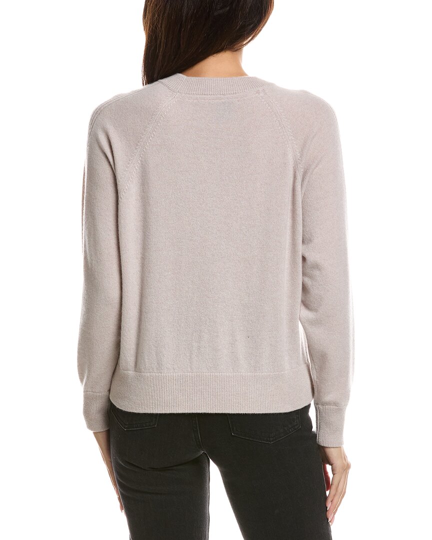Forte Cashmere Forte Cashmere Rib Trim Cashmere Sweatshirt