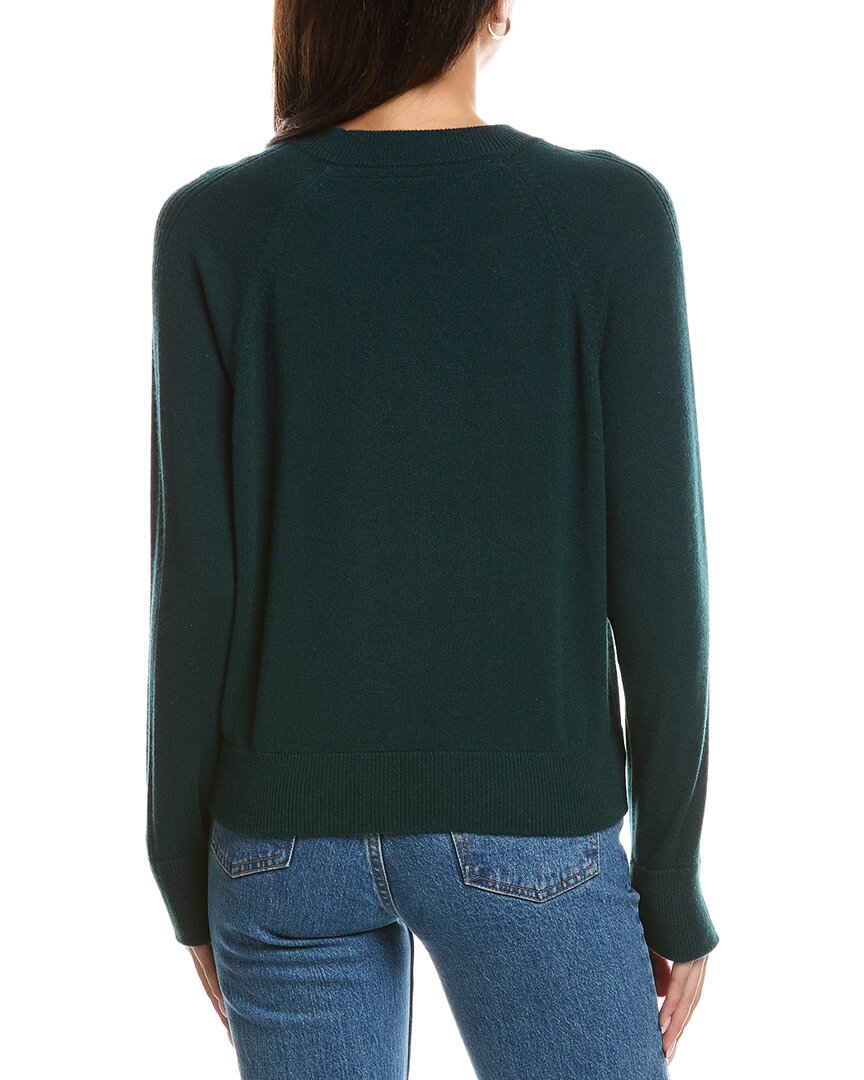 Forte Cashmere Forte Cashmere Rib Trim Cashmere Sweatshirt
