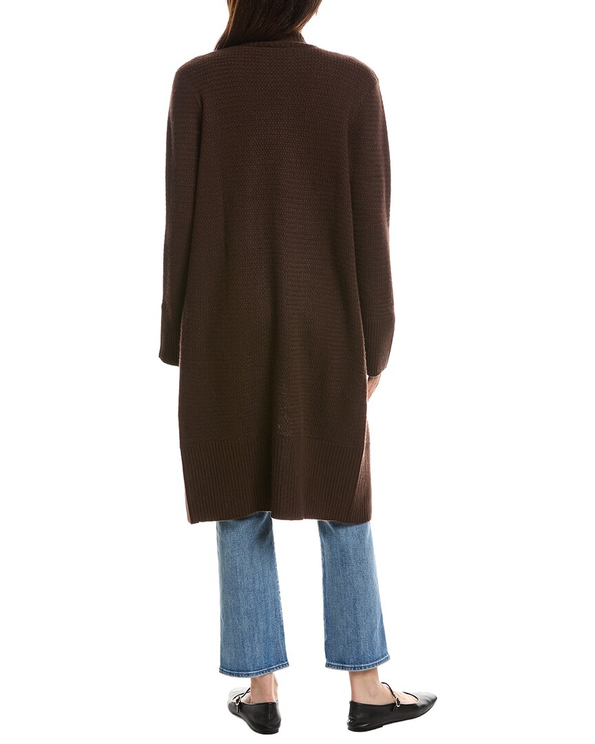 Forte Cashmere Forte Cashmere Textured Cashmere Duster Cardigan