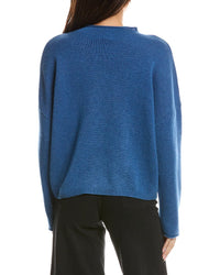 Forte Cashmere Forte Cashmere Slouchy Roll Trim Cashmere Pullover