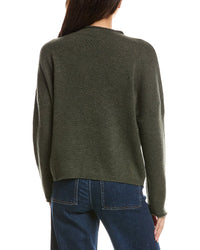 Forte Cashmere Forte Cashmere Slouchy Roll Trim Cashmere Pullover