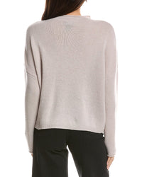 Forte Cashmere Forte Cashmere Slouchy Roll Trim Cashmere Pullover