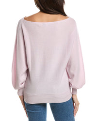 Forte Cashmere Forte Cashmere Off-The-Shoulder Dolman Cashmere Sweater