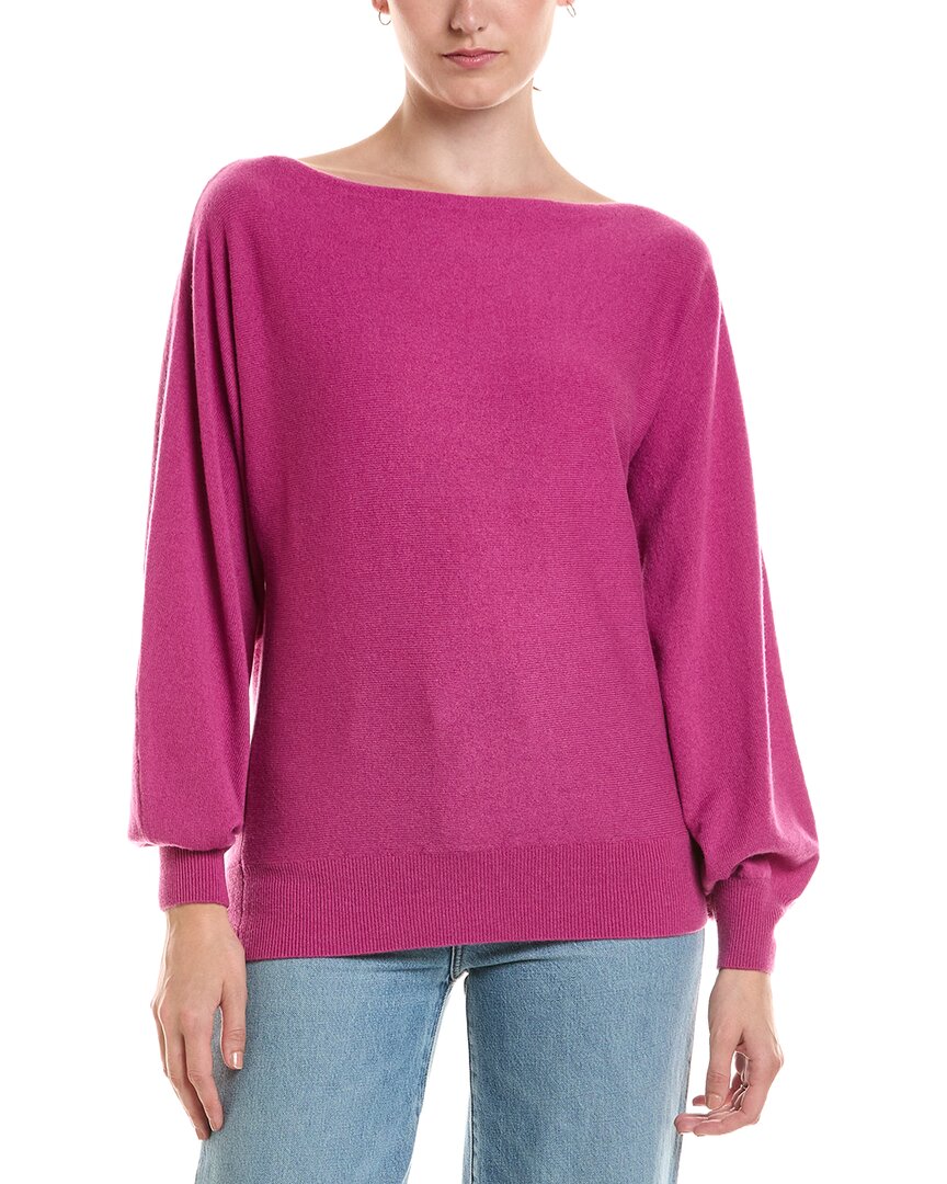 Forte Cashmere Forte Cashmere Off The Shoulder Dolman Sleeve Cashmere Sweater