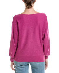 Forte Cashmere Forte Cashmere Off The Shoulder Dolman Sleeve Cashmere Sweater