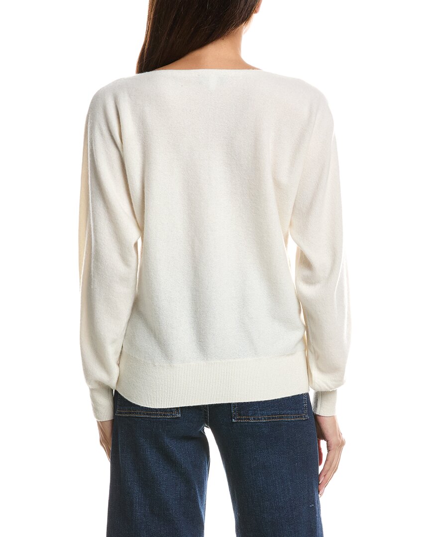 Forte Cashmere Forte Cashmere Off The Shoulder Dolman Sleeve Cashmere Sweater