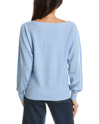 Forte Cashmere Forte Cashmere Off-The-Shoulder Dolman Cashmere Sweater