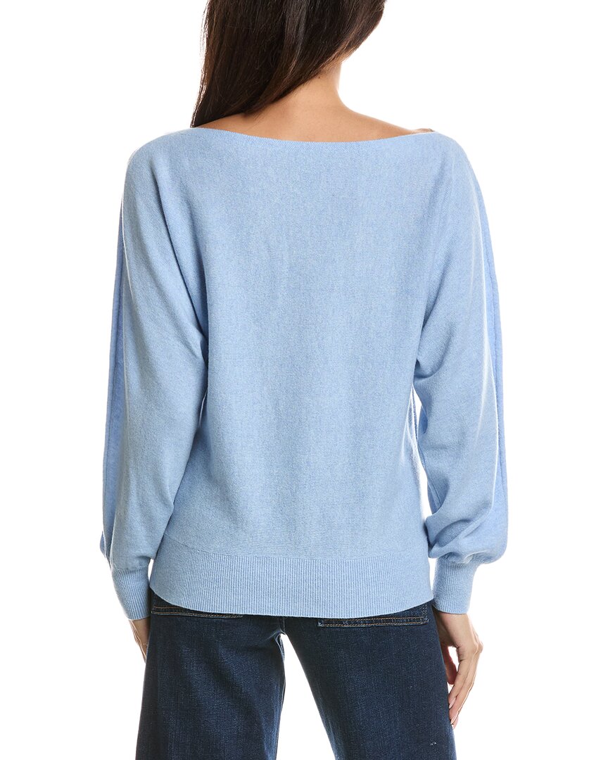 Forte Cashmere Forte Cashmere Off-The-Shoulder Dolman Cashmere Sweater