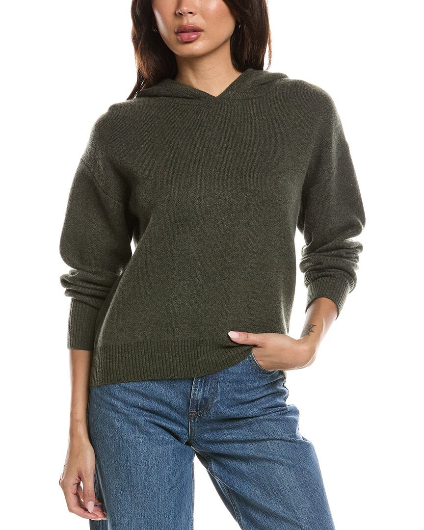 Forte Cashmere Forte Cashmere Double Knit Cashmere Hoodie