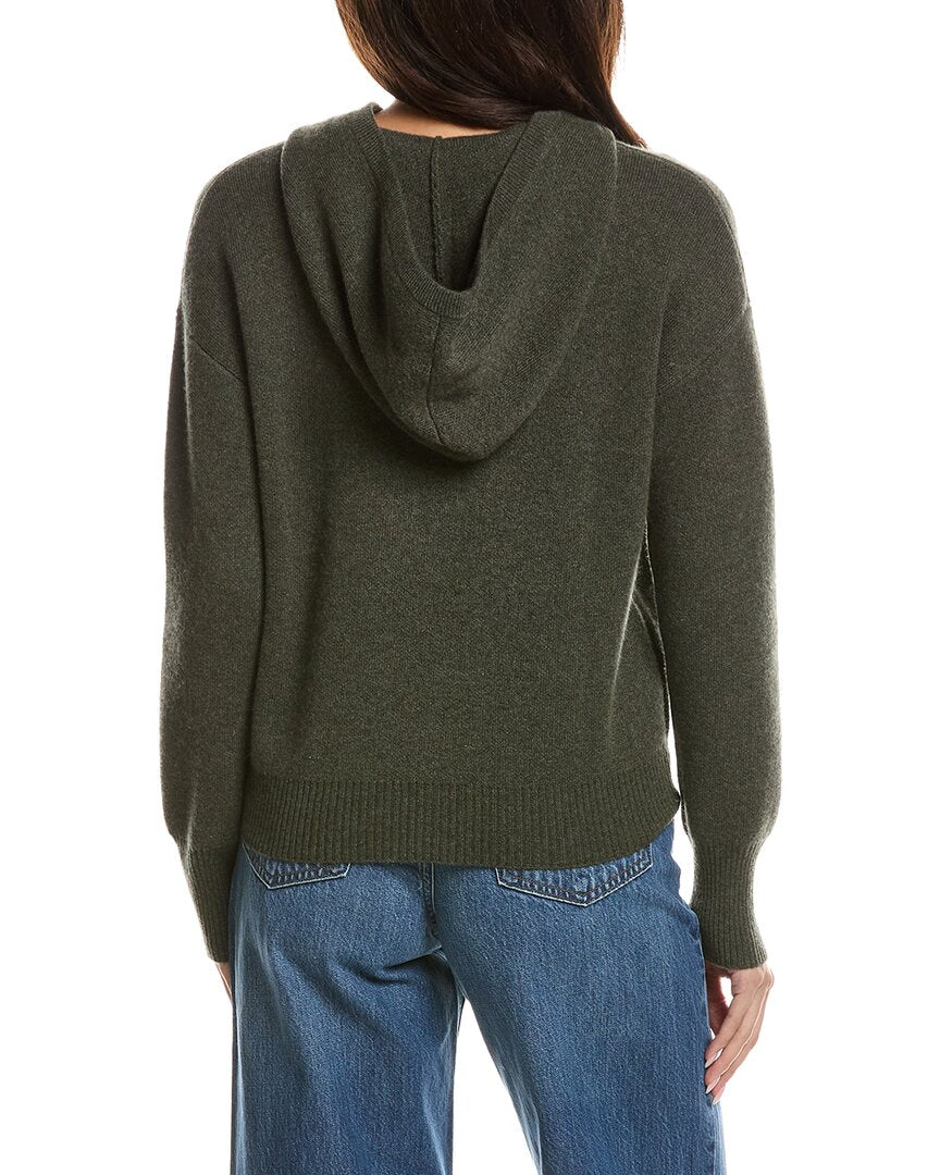 Forte Cashmere Forte Cashmere Double Knit Cashmere Hoodie