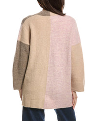 Forte Cashmere Forte Cashmere Lofty Colorblock Alpaca-Blend Cardigan