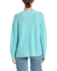 Forte Cashmere Forte Cashmere Rib Easy Crewneck Cashmere Sweater