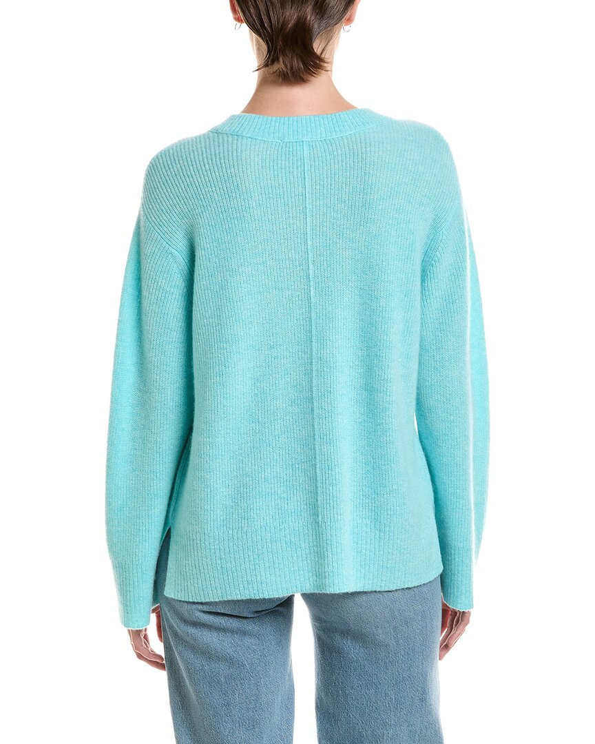 Forte Cashmere Forte Cashmere Rib Easy Crewneck Cashmere Sweater
