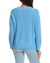 Forte Cashmere Forte Cashmere Rib Easy Crewneck Cashmere Sweater