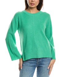 Forte Cashmere Forte Cashmere Rib Easy Crewneck Cashmere Sweater