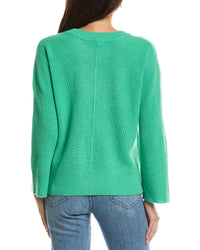 Forte Cashmere Forte Cashmere Rib Easy Crewneck Cashmere Sweater