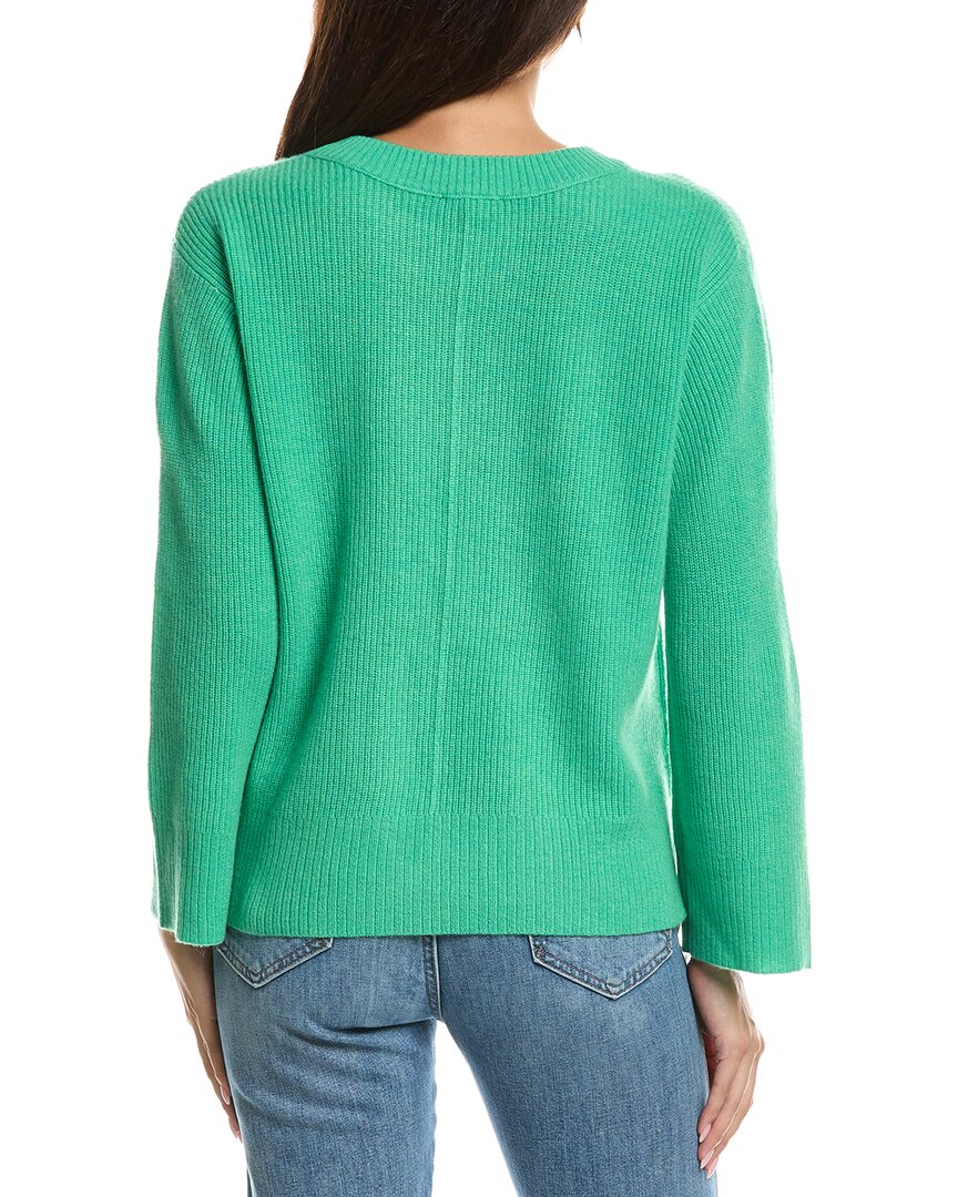 Forte Cashmere Forte Cashmere Rib Easy Crewneck Cashmere Sweater