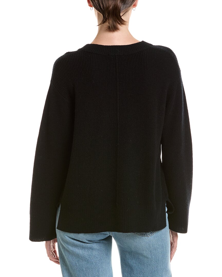 Forte Cashmere Forte Cashmere Rib Easy Crewneck Cashmere Sweater