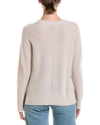 Forte Cashmere Forte Cashmere Rib Easy Crewneck Cashmere Sweater