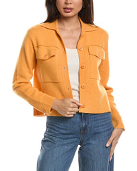 Forte Cashmere Forte Cashmere Double Knit Cashmere Shacket