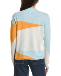 Forte Cashmere Forte Cashmere Waves Crewneck Cashmere Sweater