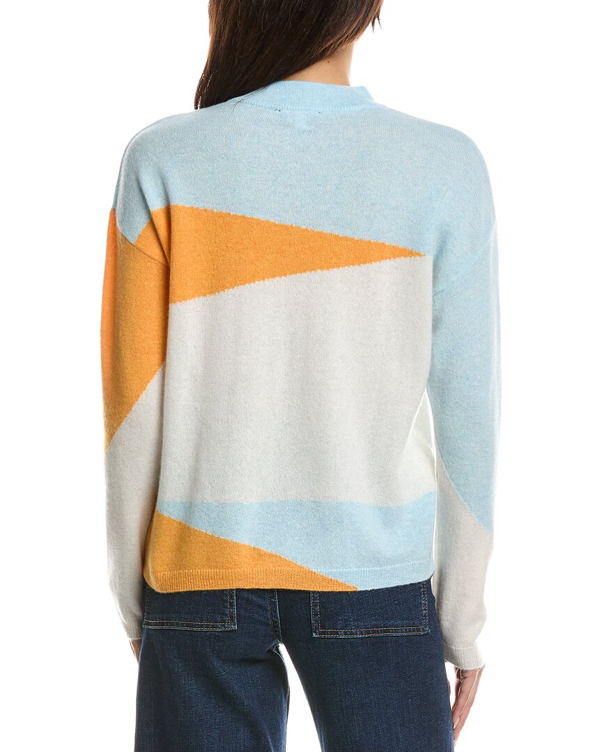 Forte Cashmere Forte Cashmere Waves Crewneck Cashmere Sweater
