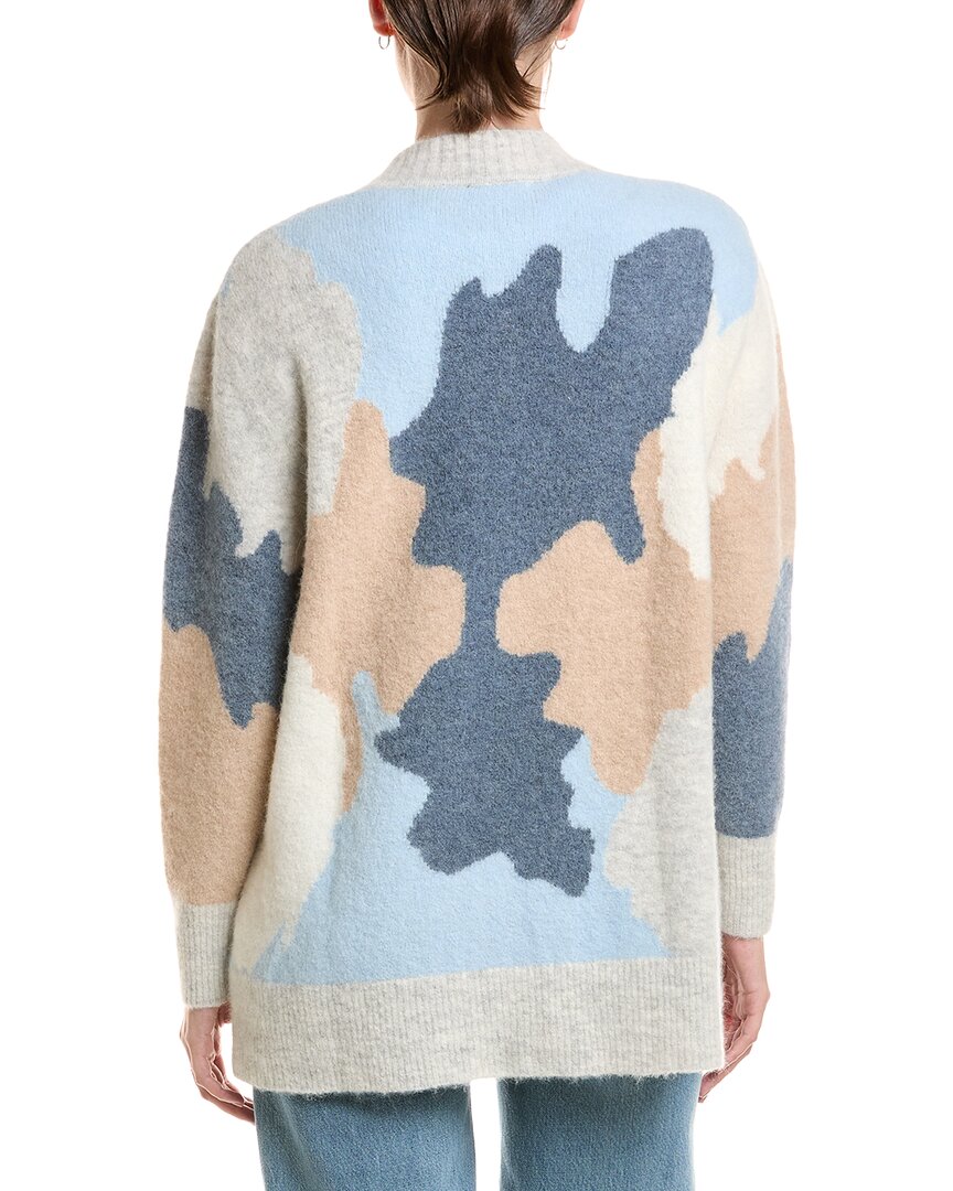 Forte Cashmere Forte Cashmere Lofty Intarsia Alpaca-Blend Cardigan