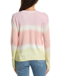 Forte Cashmere Forte Cashmere Painted Stripe Cashmere Sweater