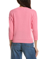 Forte Cashmere Forte Cashmere Crop Cashmere Sweatshirt