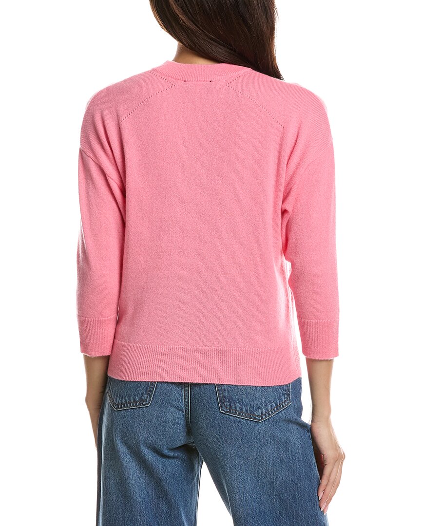 Forte Cashmere Forte Cashmere Crop Cashmere Sweatshirt