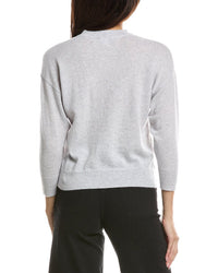 Forte Cashmere Forte Cashmere Crop Cashmere Sweatshirt