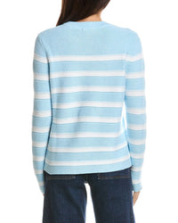 Forte Cashmere Forte Cashmere Stripe Crewneck Sweater
