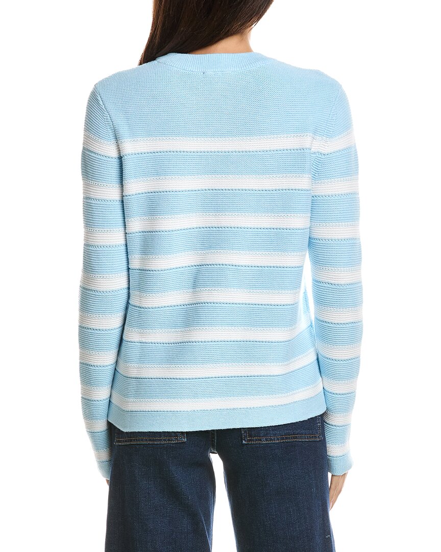 Forte Cashmere Forte Cashmere Stripe Crewneck Sweater