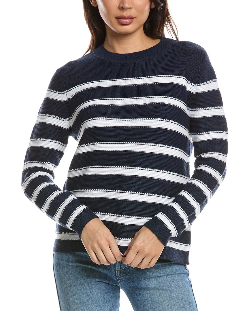 Forte Cashmere Forte Cashmere Stripe Crewneck Sweater